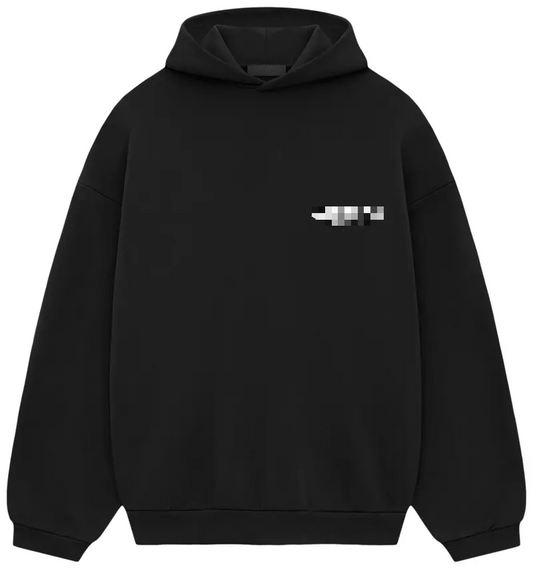 ESSENTIALS FLEECE HOODIE II 'BLACK' FW24