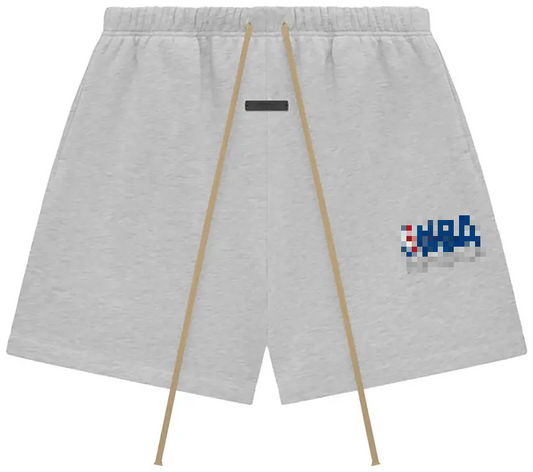 ESS X NNBB@@ SWEATSHORTS 'LIGHT HEATHER'
